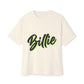 Billie Eilish Inspired Oversized T-Shirt – Electric Script Vibes Edition Printify