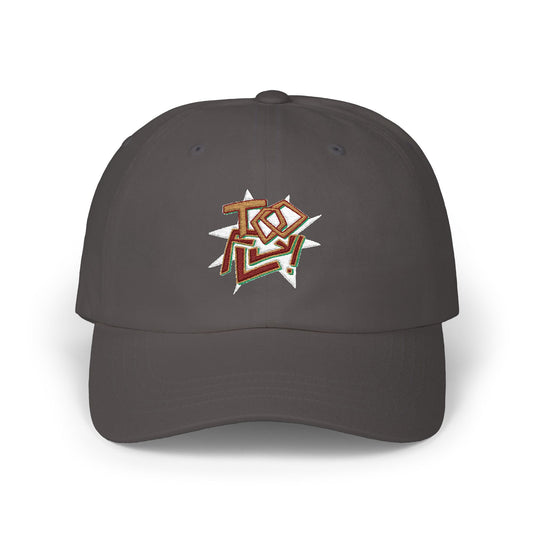 Geometric Lettering Classic Dad Cap - snazzymerch
