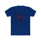 Star Outline Retro Unisex Cotton Tee - snazzymerch