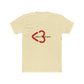 Minimal Heart Icon Unisex Cotton Tee - snazzymerch
