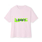 Live Lenny Pop Unisex Oversized Boxy tee Printify