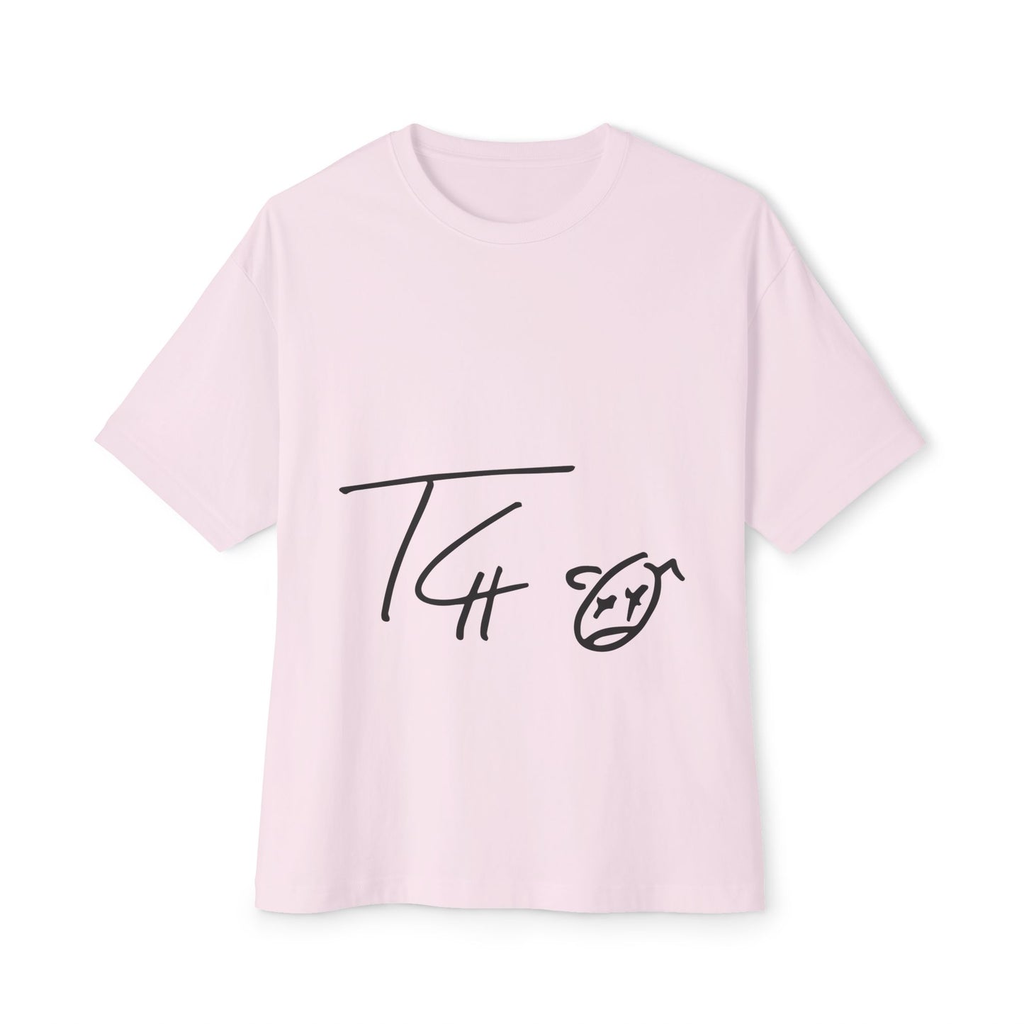 Lunar Echo Unisex Oversized Boxy Tee - snazzymerch