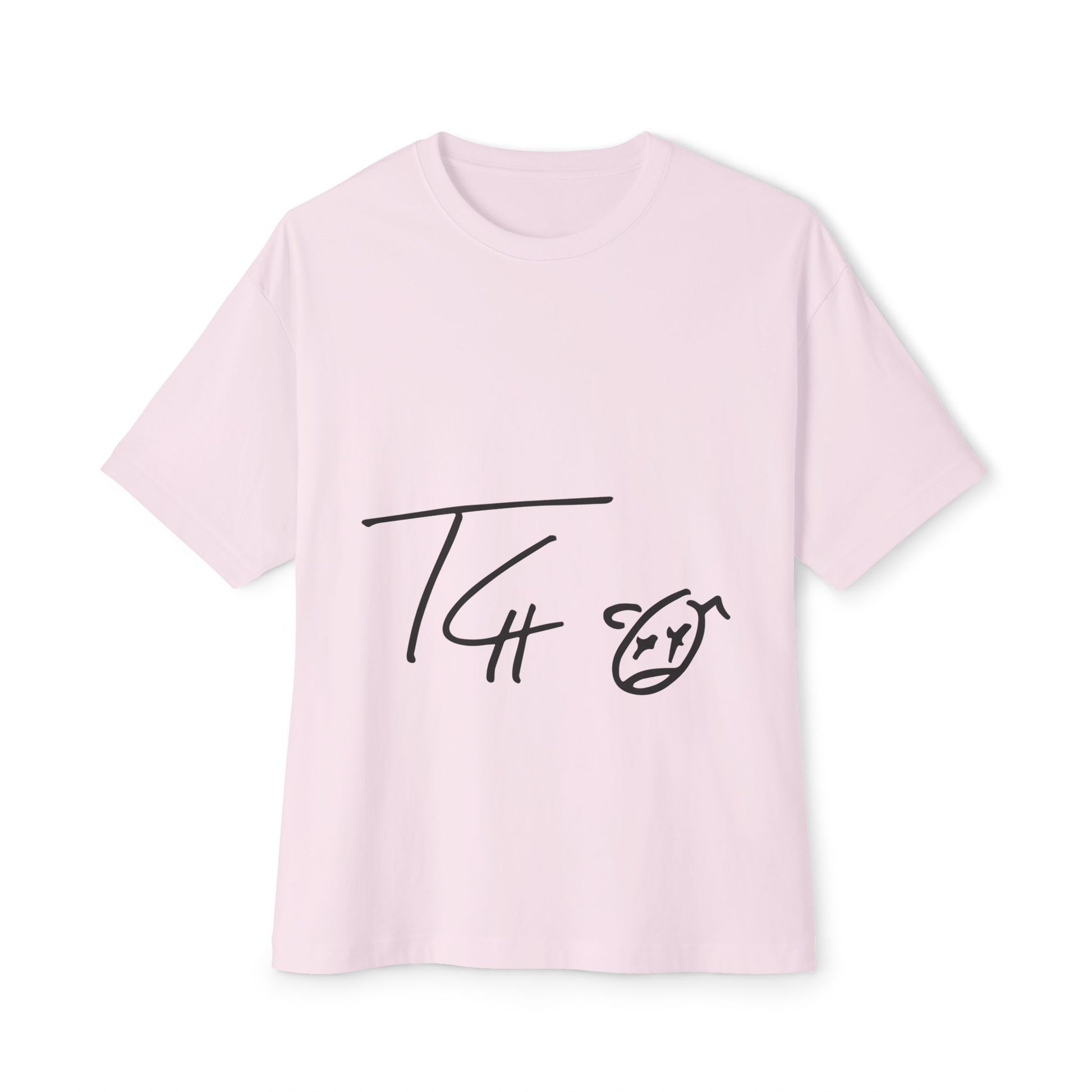 Lunar Echo Unisex Oversized Boxy Tee - snazzymerch