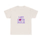 Let Love Rule (Remix) Unisex Heavy cotton tee Printify