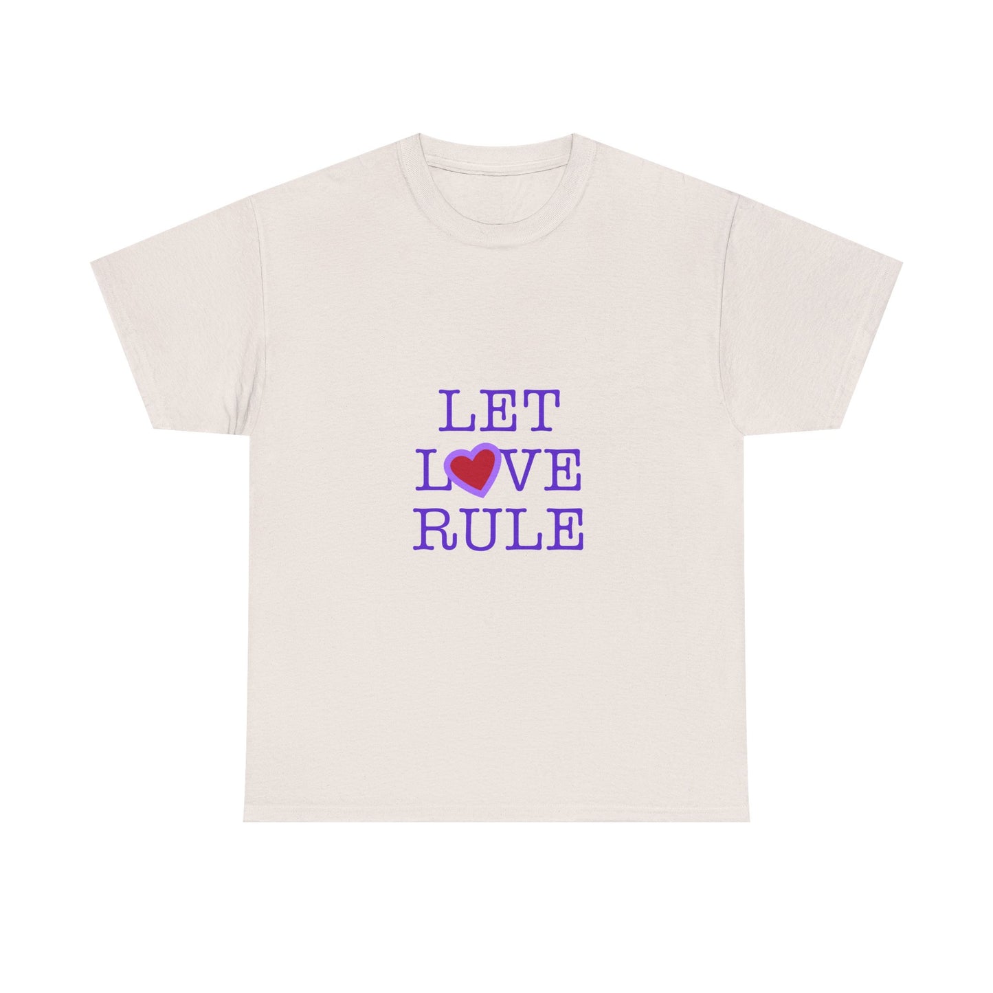 Let Love Rule (Remix) Unisex Heavy cotton tee Printify
