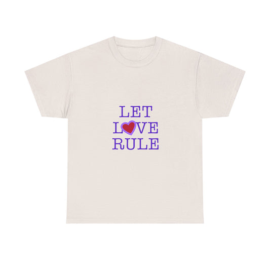 Let Love Rule (Remix) Unisex Heavy cotton tee Printify