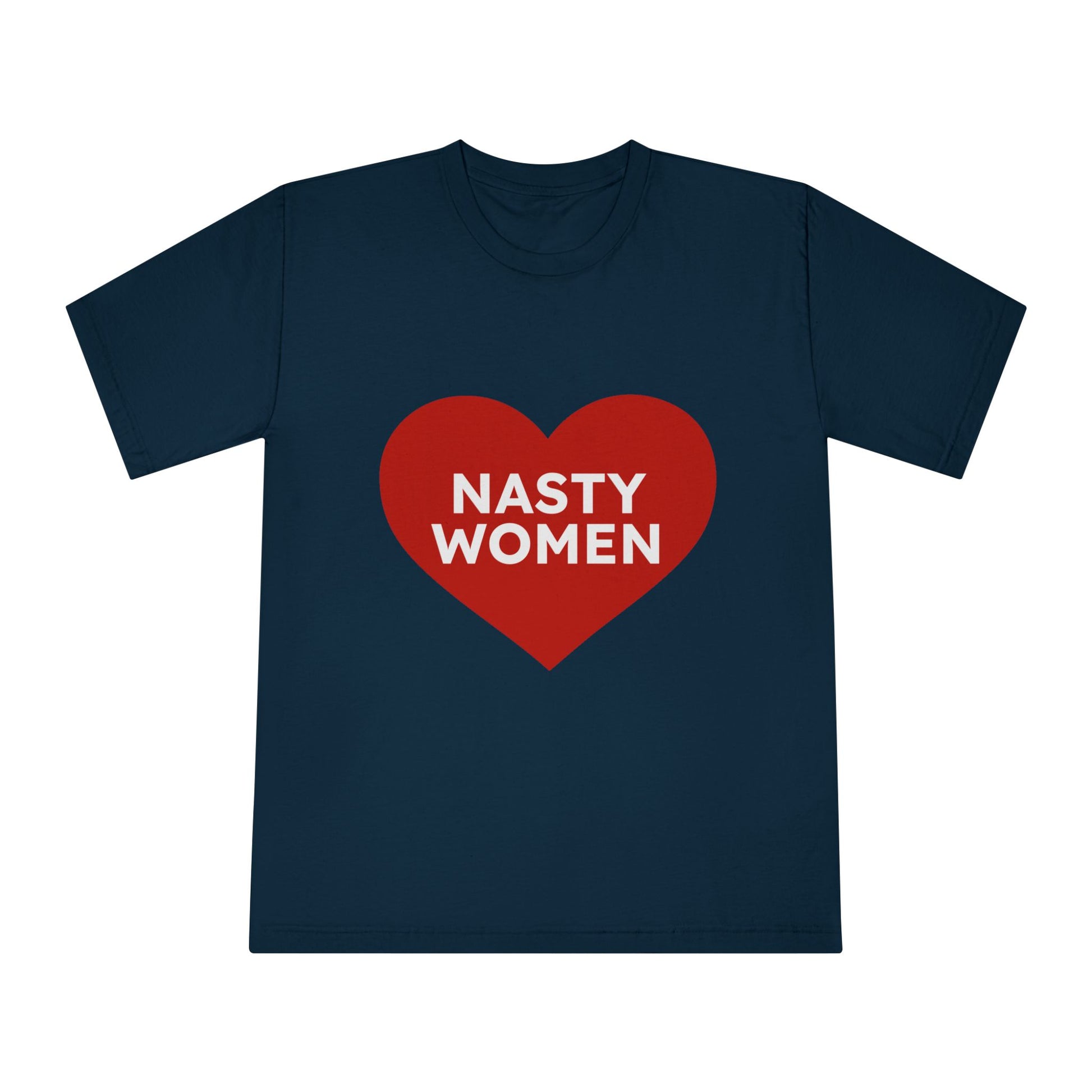 Nasty Women Heart - Unisex Classic Crewneck T-shirt Printify