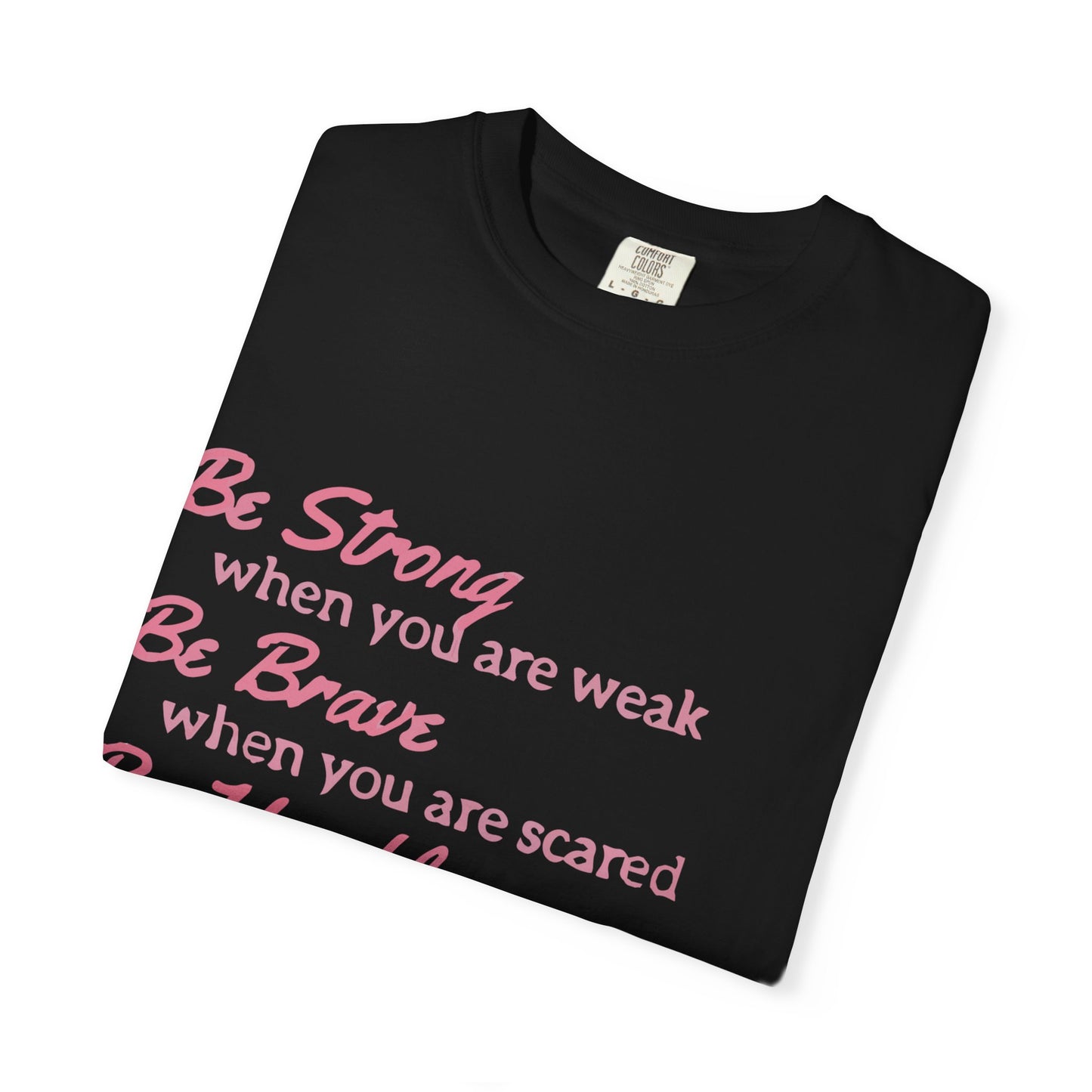 Beautiful Script Unisex Garment-Dyed T-shirt - snazzymerch