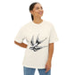 Flight Marked Unisex Oversized Boxy Tee Printify