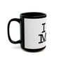 Clean Block Black Mug (11oz, 15oz) - snazzymerch