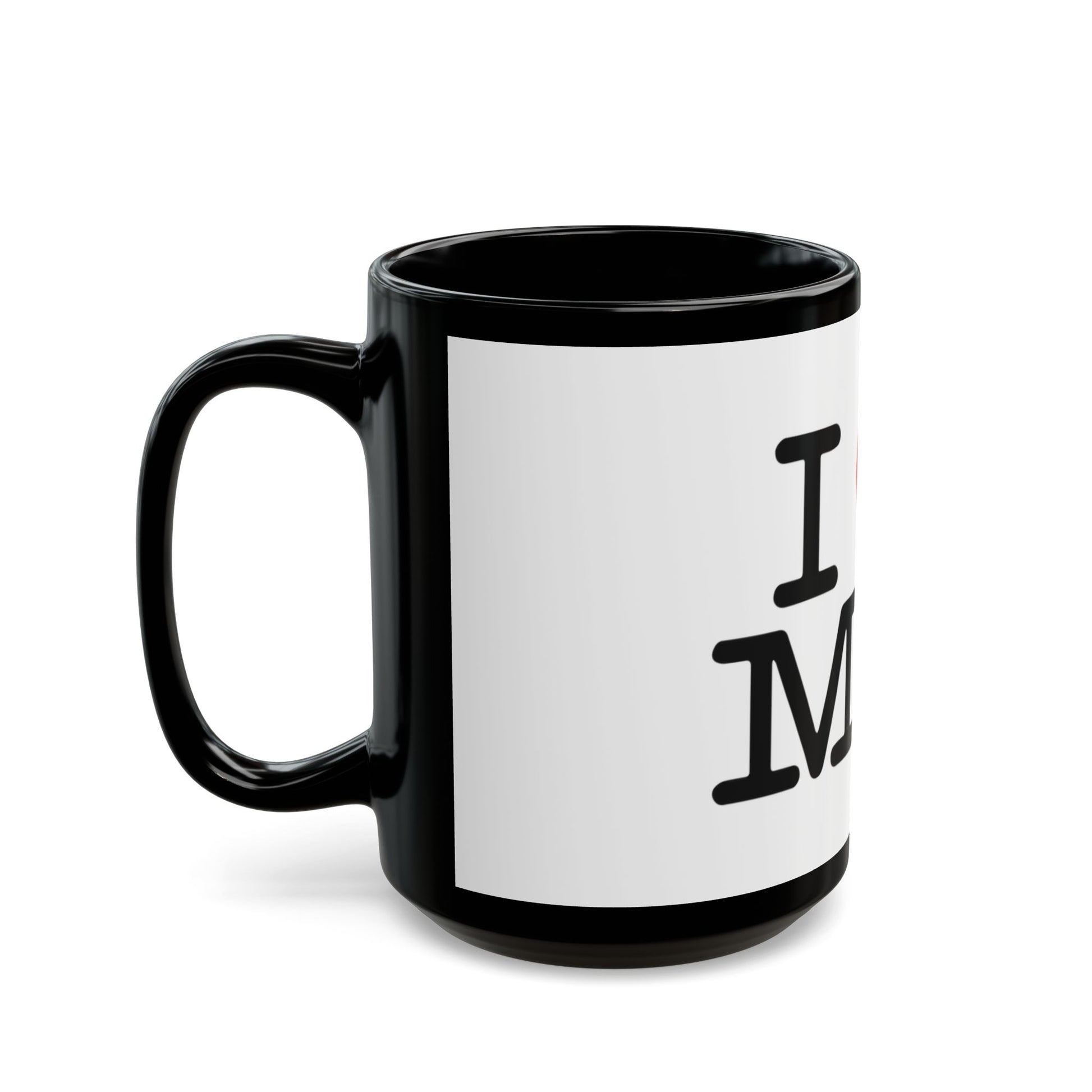 Clean Block Black Mug (11oz, 15oz) - snazzymerch