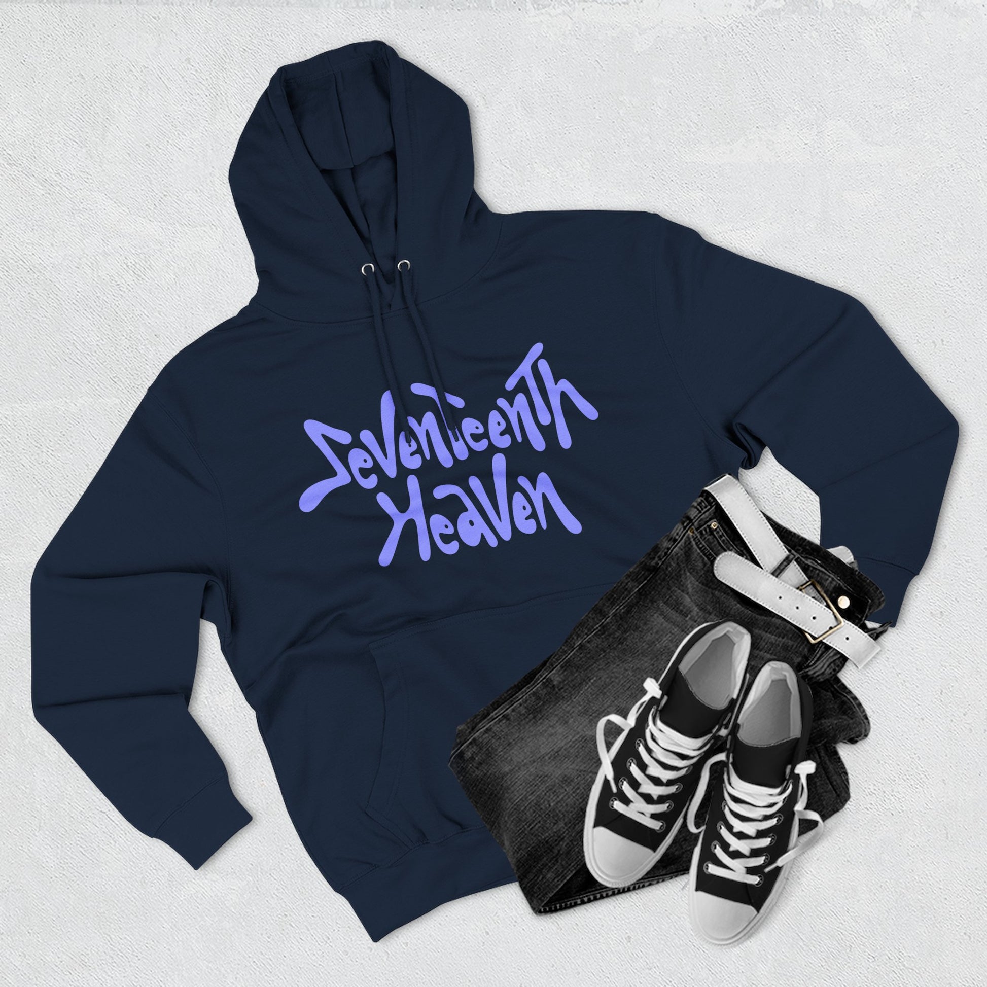 Seventeenth Heaven Three-Panel Fleece Hoodie - snazzymerch