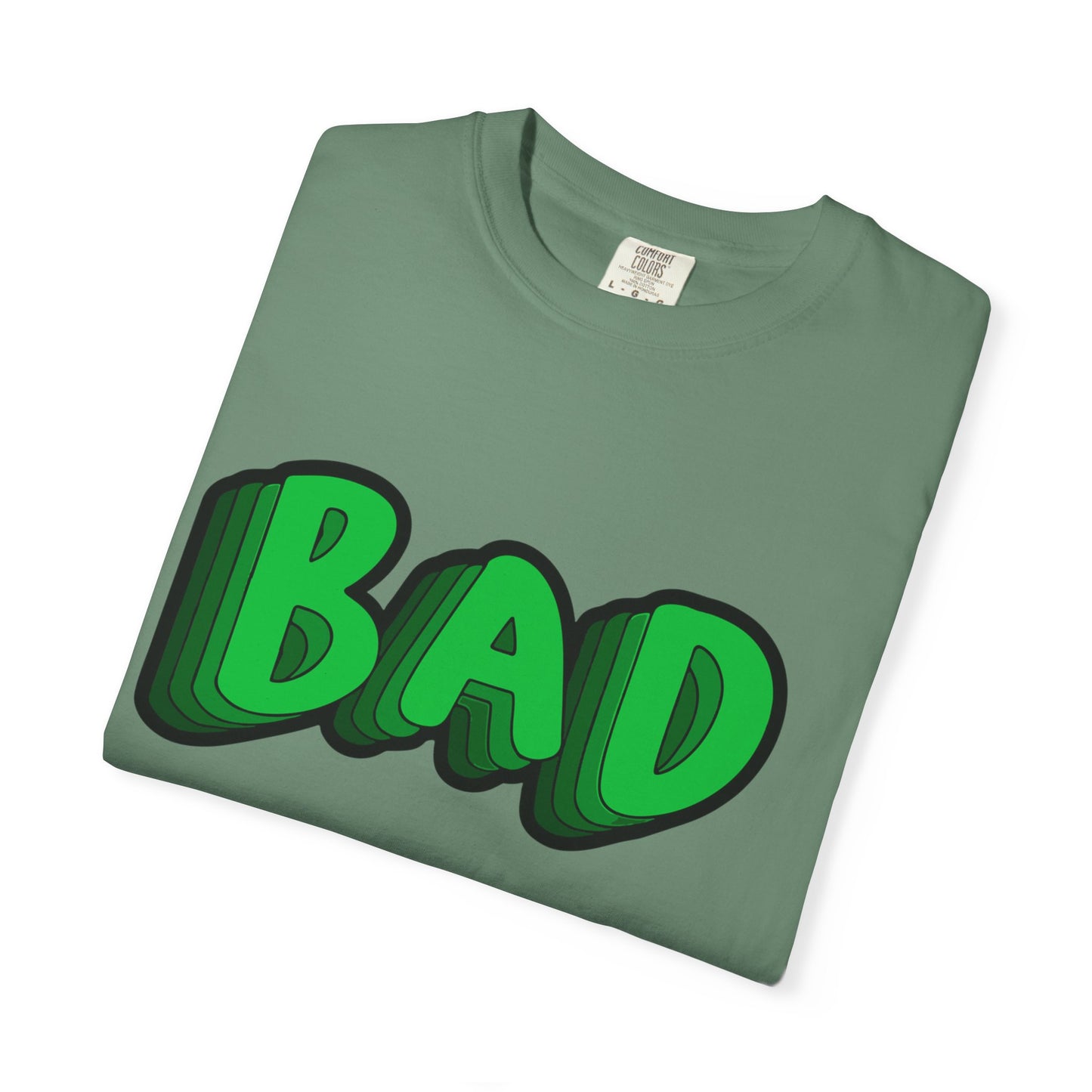 Billie Eilish Inspired Dyed T-shirt – Bold 3D Bad Mood Edition Printify