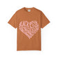 Born Pink Heart Typography – Dyed T-shirt Printify