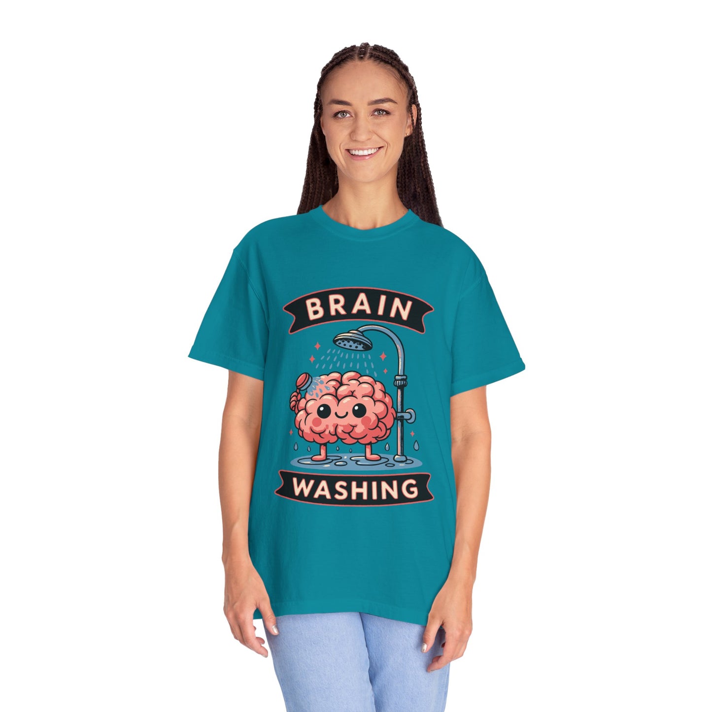 Snazzy Brain Washing Dyed Tee | Vintage Comfort