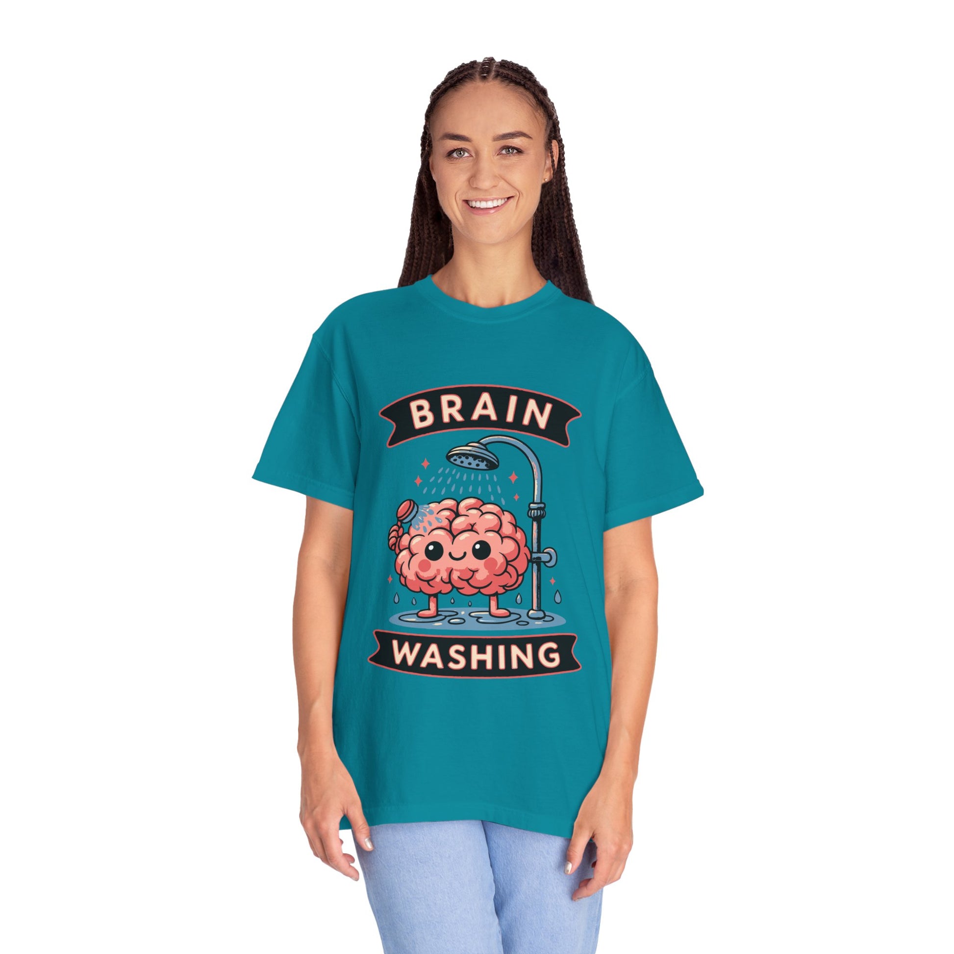 Snazzy Brain Washing Dyed Tee | Vintage Comfort