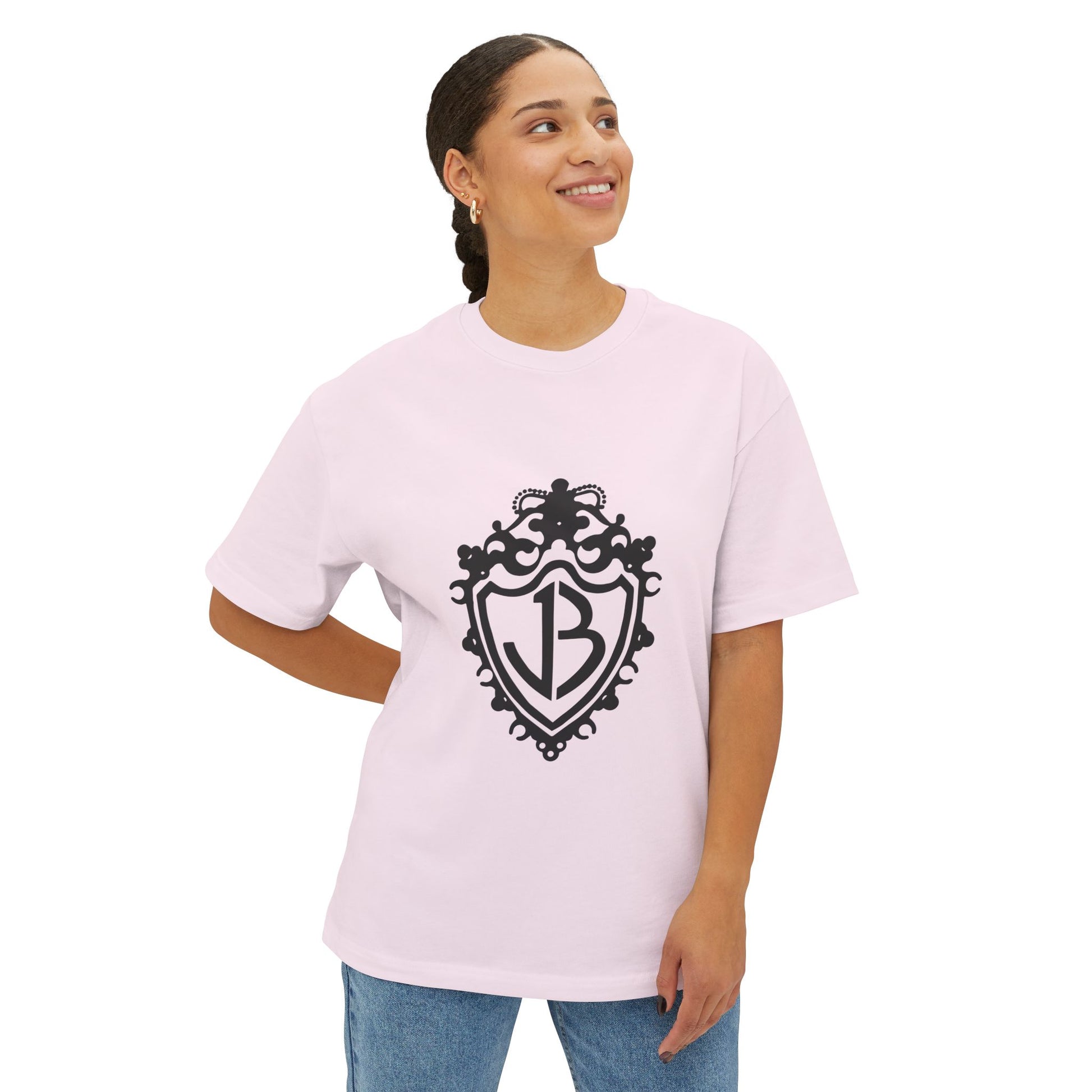 Minimal Black Unisex Oversized Boxy Tee - snazzymerch