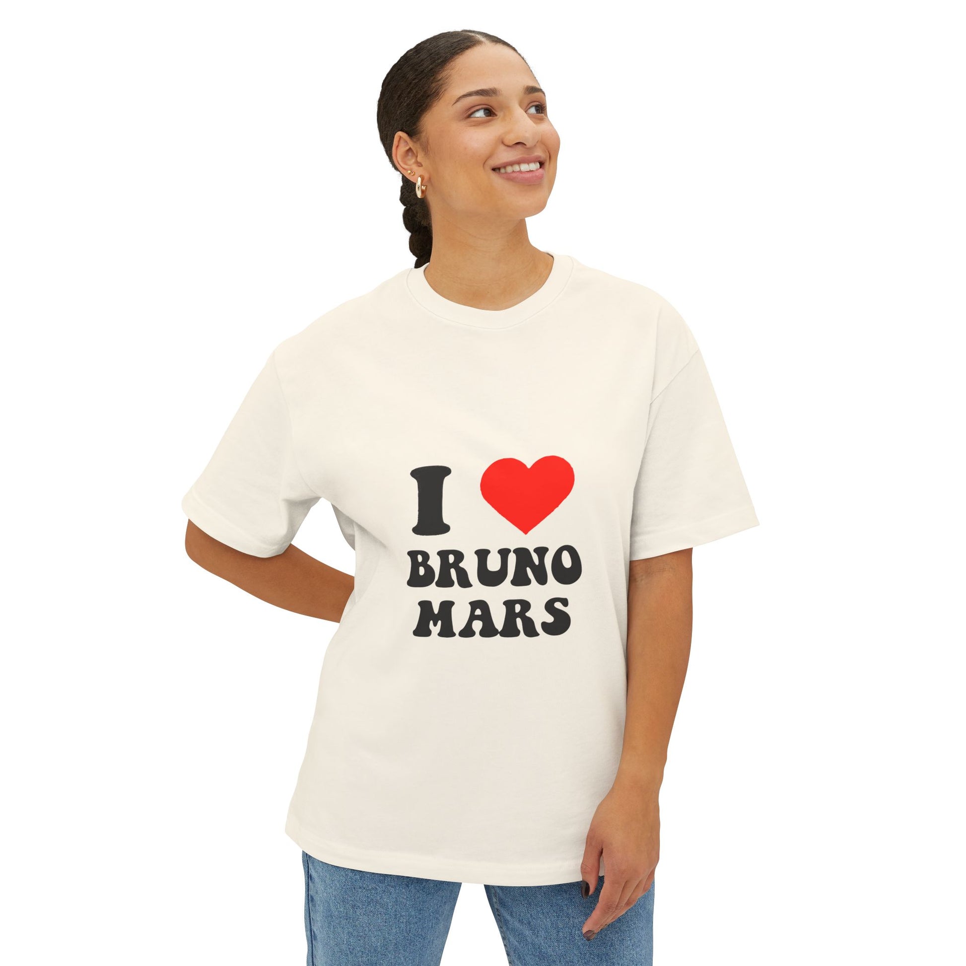 Heart & Rhythm Streetwear Unisex Oversized Boxy Tee Printify
