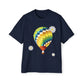 Dream Balloon Graphic Men's Heavy Oversized Tee - snazzymerch