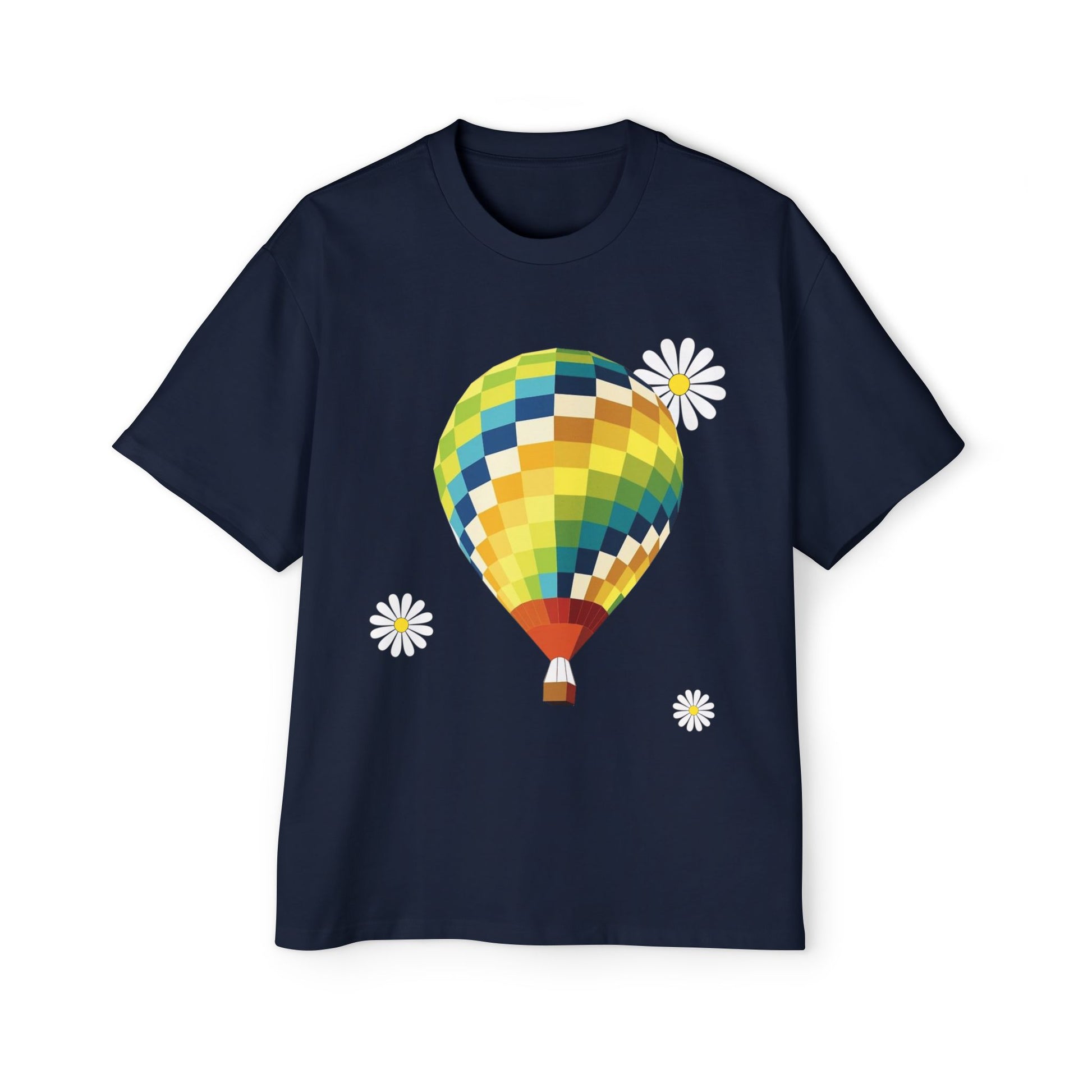 Dream Balloon Graphic Men's Heavy Oversized Tee - snazzymerch
