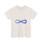 Cosmic Infinity Loop Unisex Cotton Tee Printify