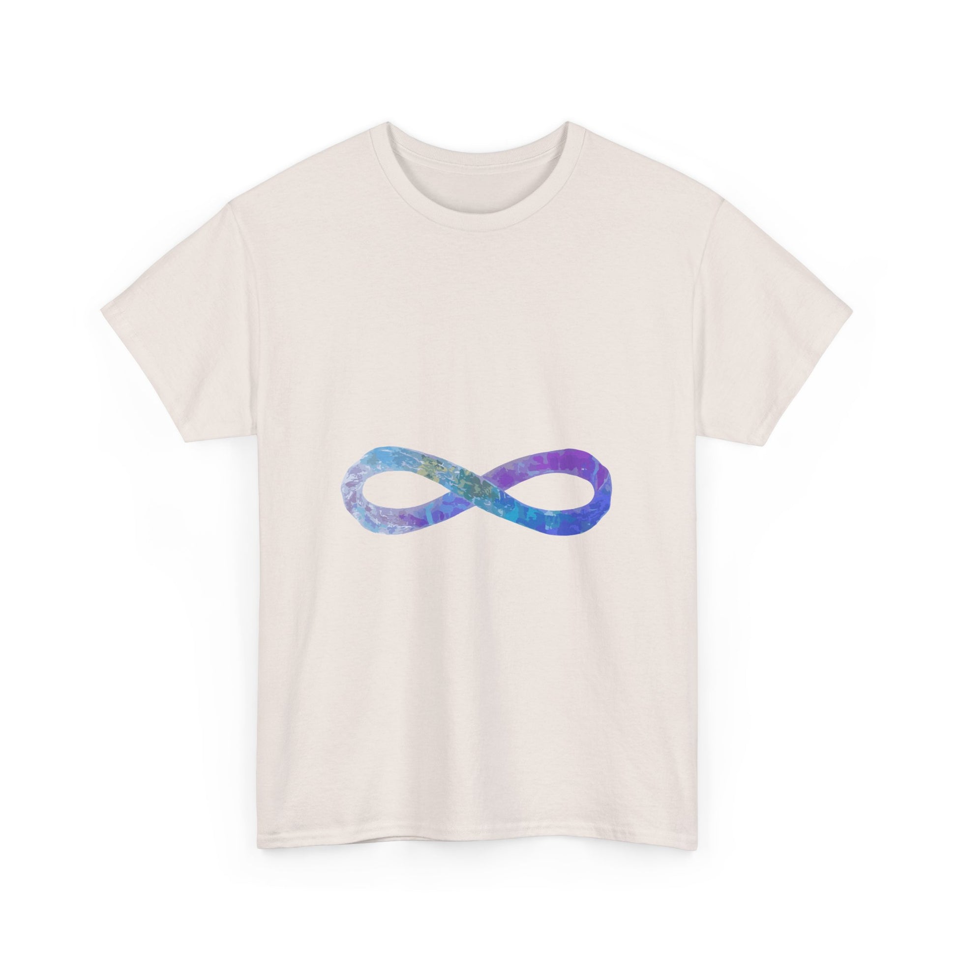 Cosmic Infinity Loop Unisex Cotton Tee Printify