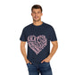 Born Pink Heart Typography – Dyed T-shirt Printify