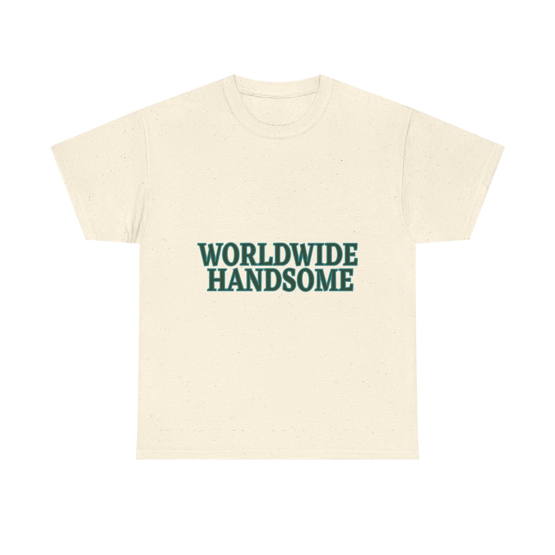 Global Handsome Typography Unisex Heavy Cotton Tee - snazzymerch