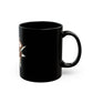 Geometric Lettering Black Mug (11oz, 15oz) - snazzymerch