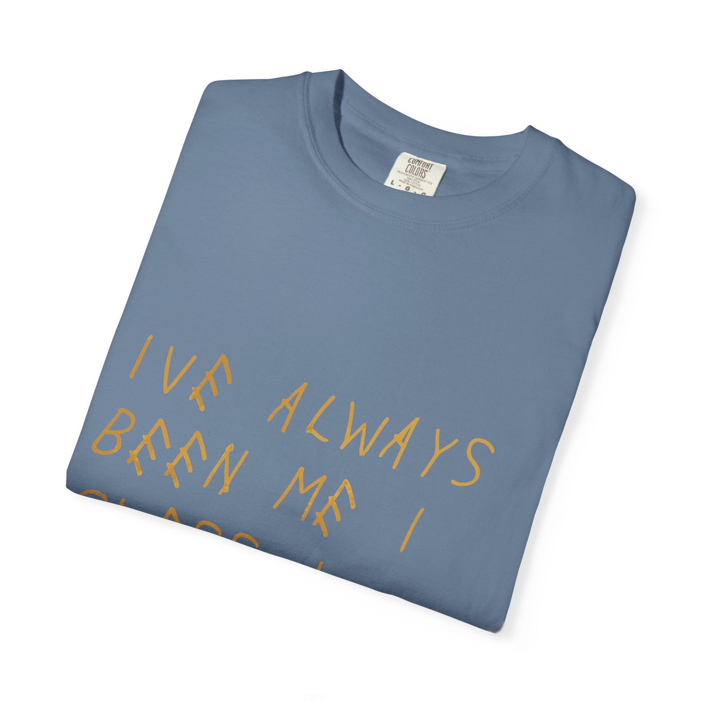 Know Myself Lyric Script Dyed Tshirt Printify