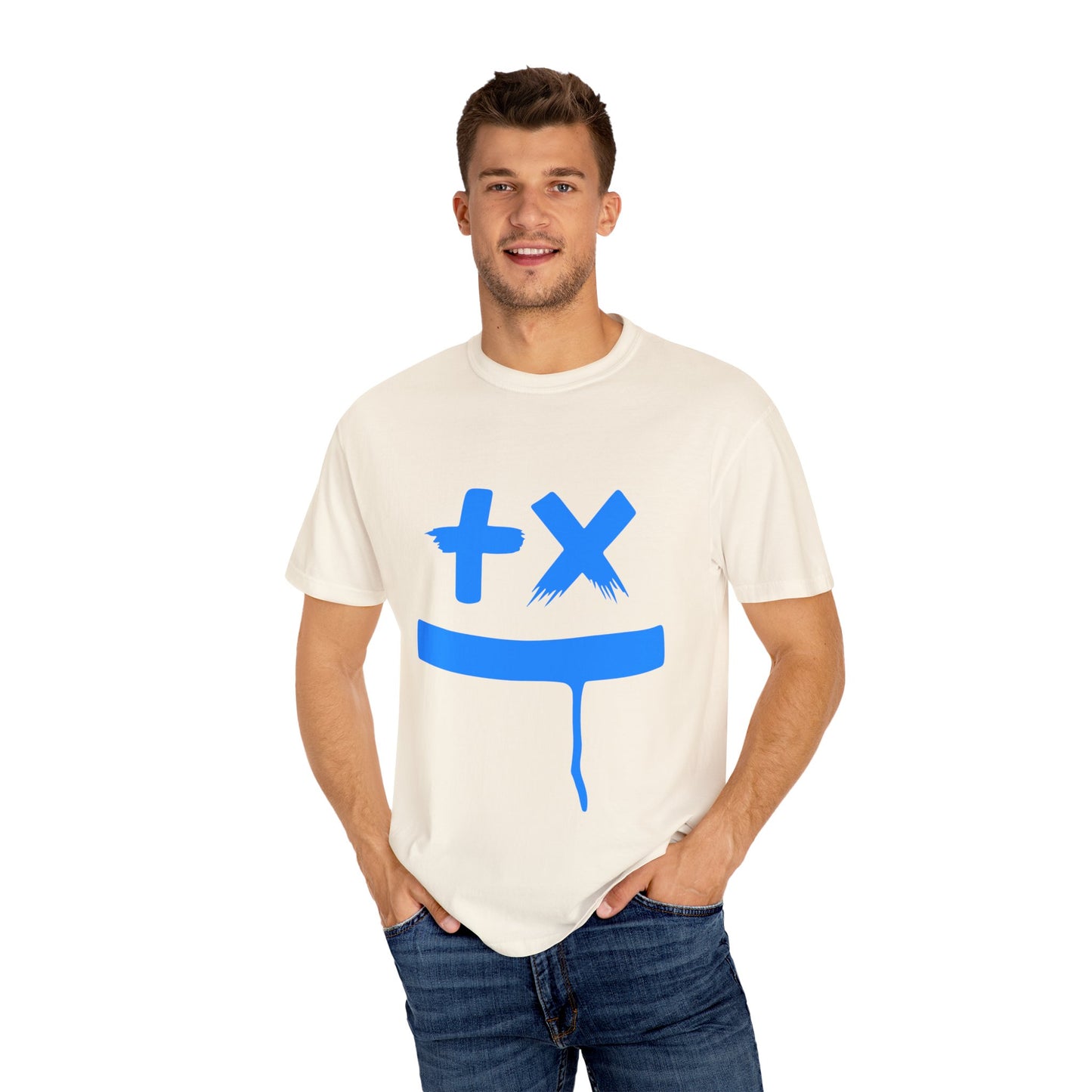 Ed Sheeran Smiley Dyed T-Shirt | Vintage Comfort