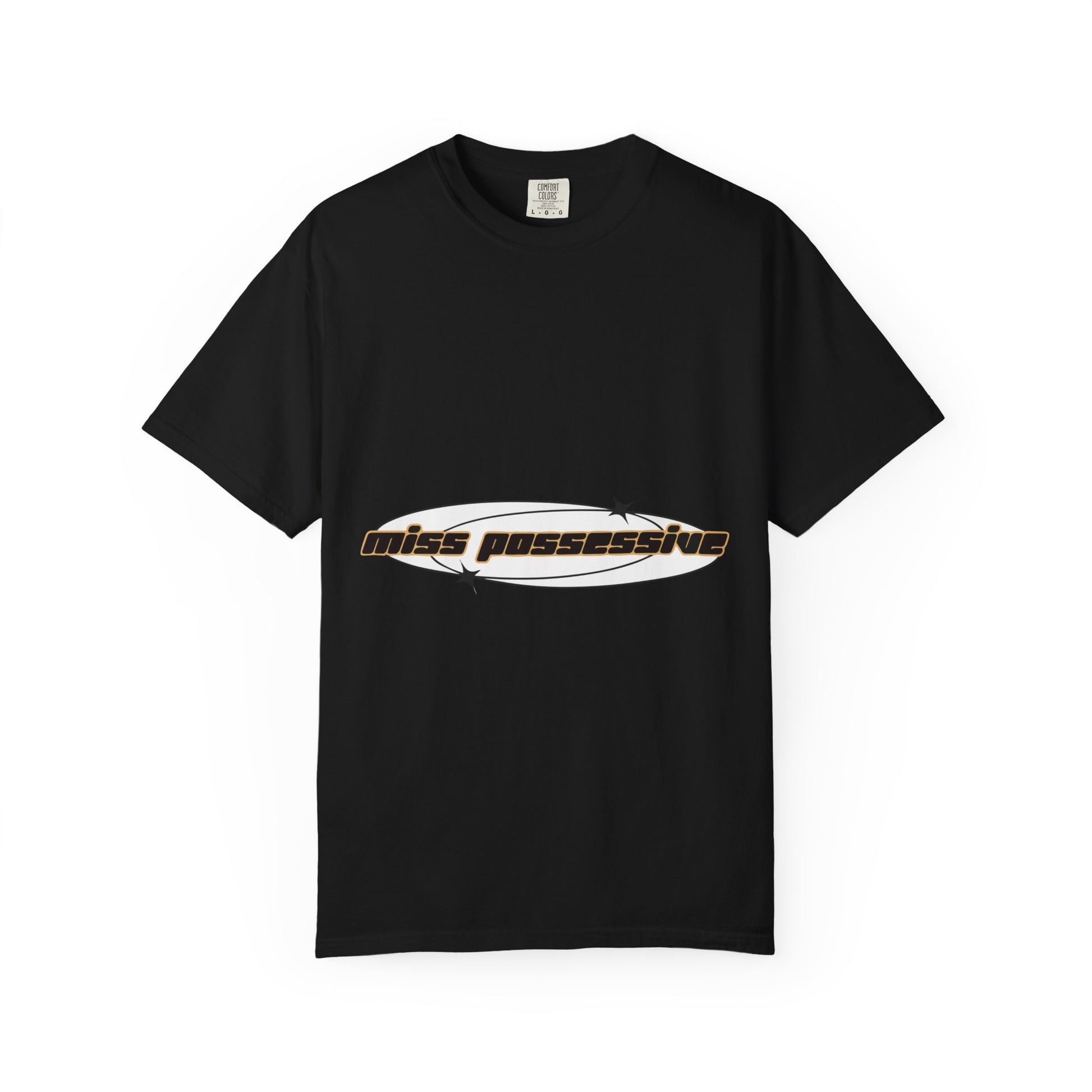 Cut-Out Text Unisex Garment-Dyed T-shirt - snazzymerch