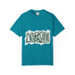 Lizard Lettering Unisex Garment-Dyed T-shirt - snazzymerch