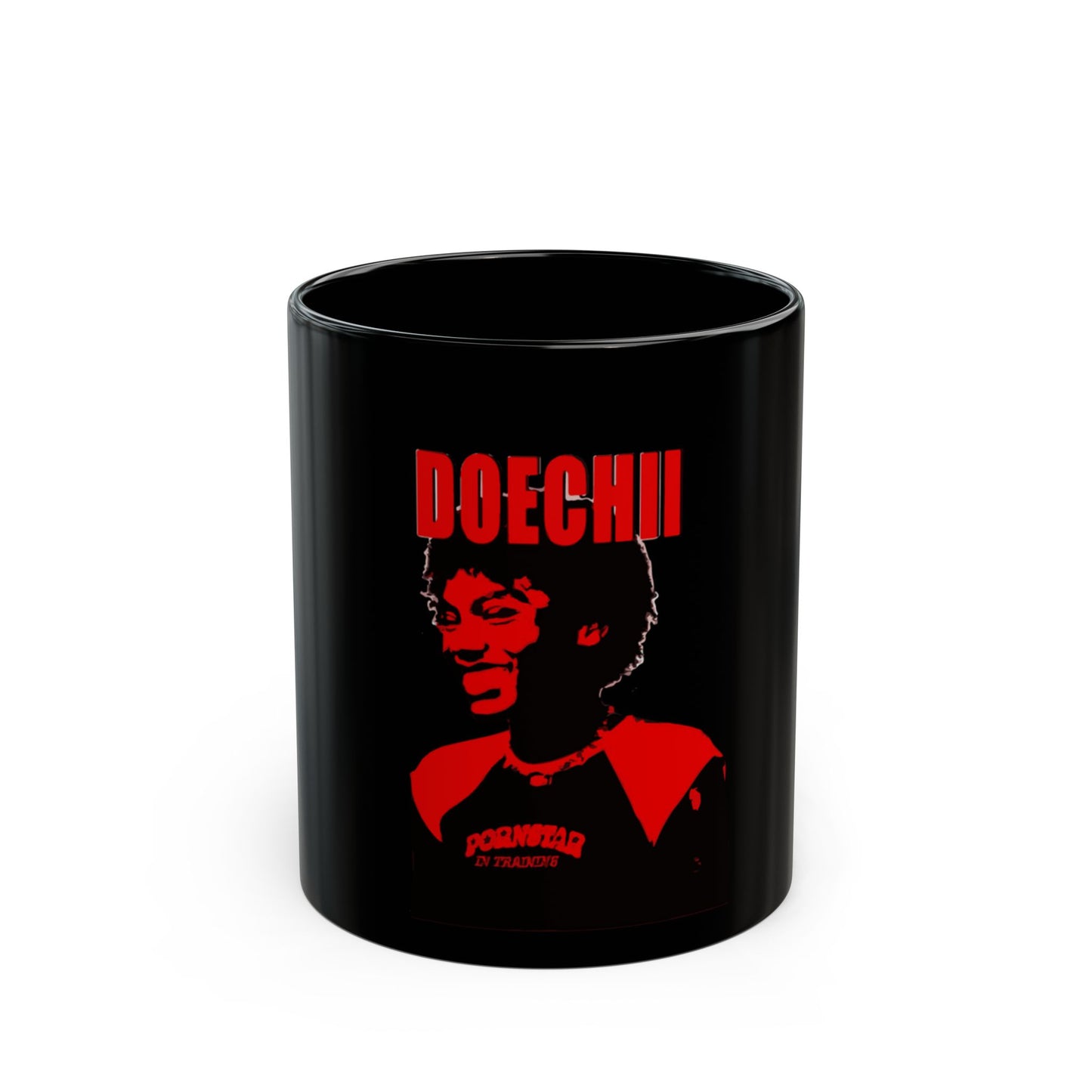 Art Portrait Black Mug (11oz, 15oz) - snazzymerch