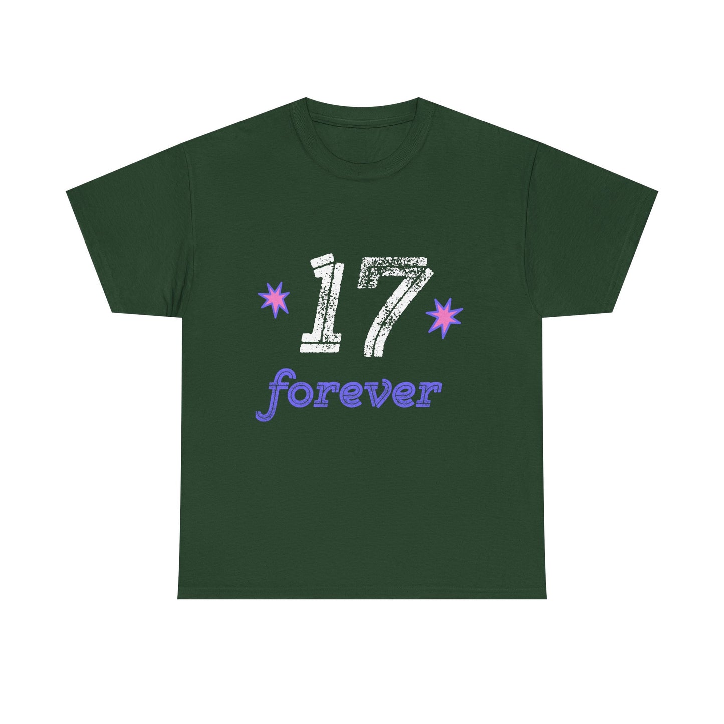 17 Forever Unisex Heavy Cotton Tee - snazzymerch