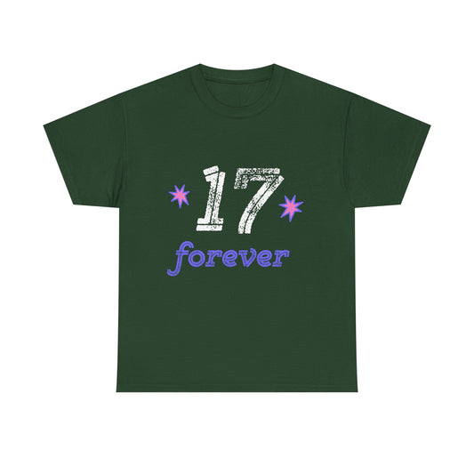 17 Forever Unisex Heavy Cotton Tee - snazzymerch