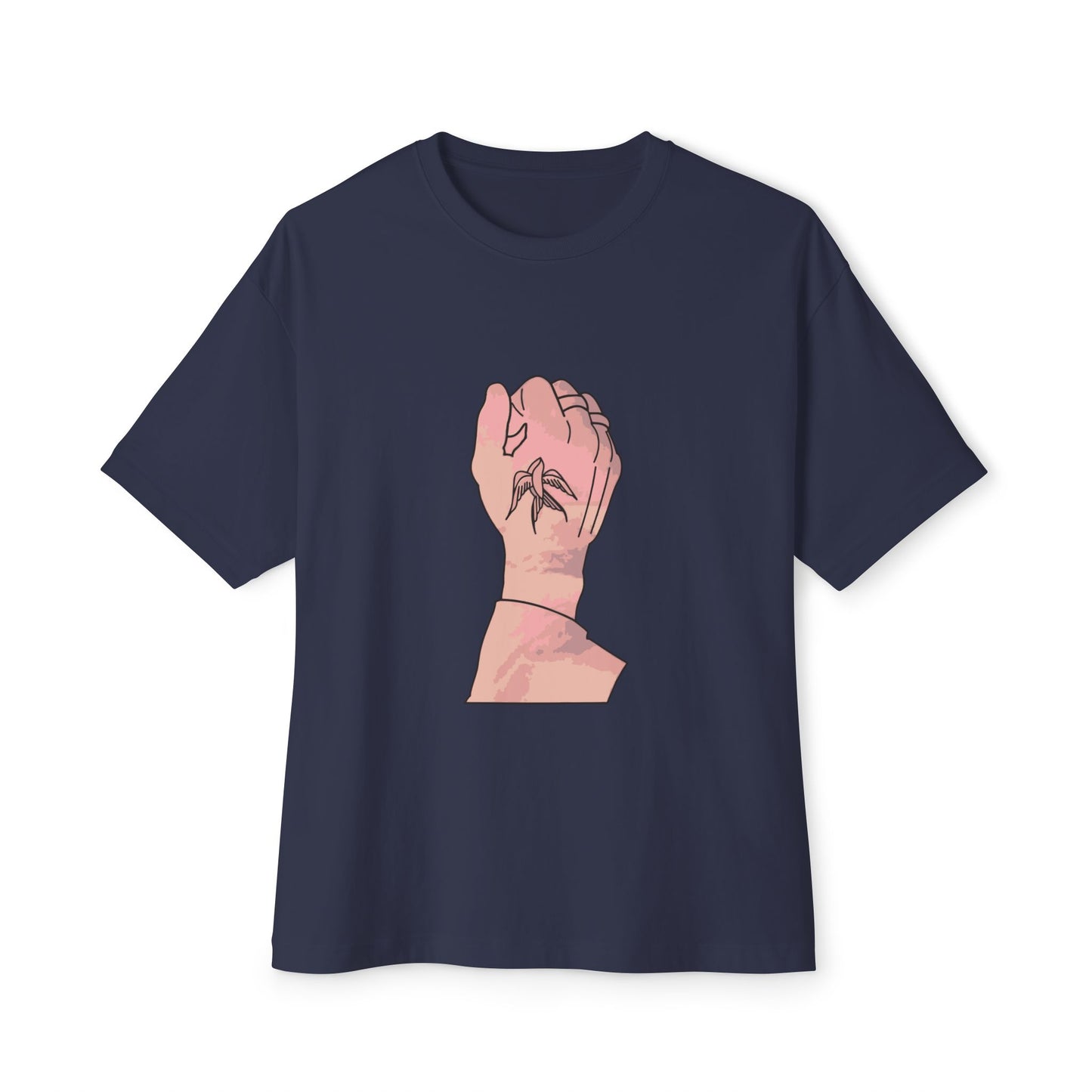 Ink in Motion Unisex Oversized Boxy Tee Printify