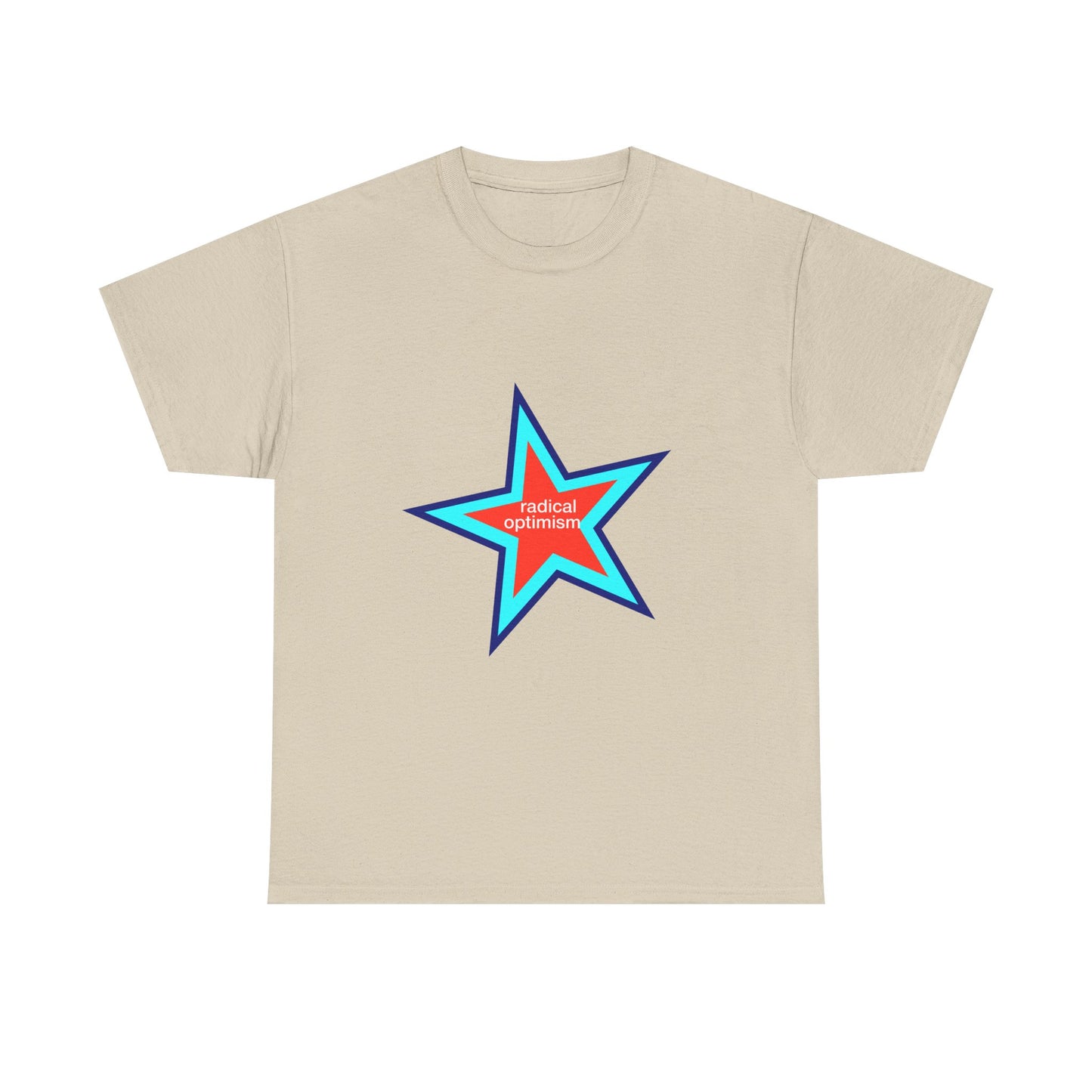 Power of Positivity Star Unisex Heavy Cotton Tee - snazzymerch