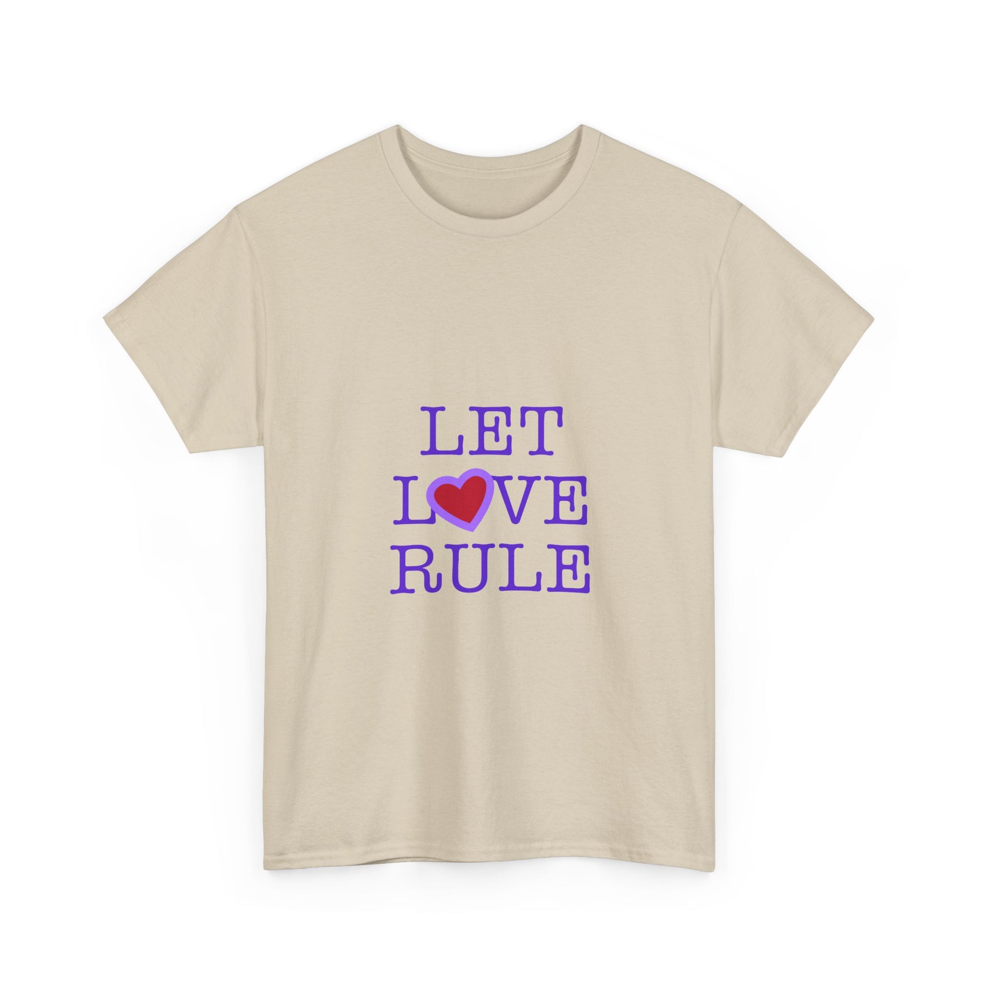 Let Love Rule (Remix) Unisex Heavy cotton tee Printify