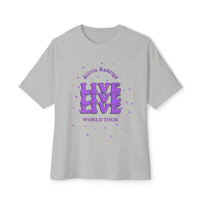 Olivia Rodrigo Live World Tour-Oversized Tee Printify