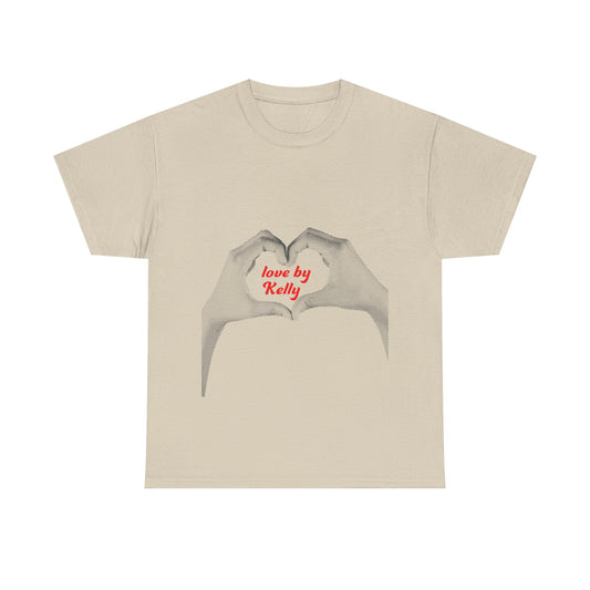 Love Echo by K Unisex Heavy cotton tee Printify