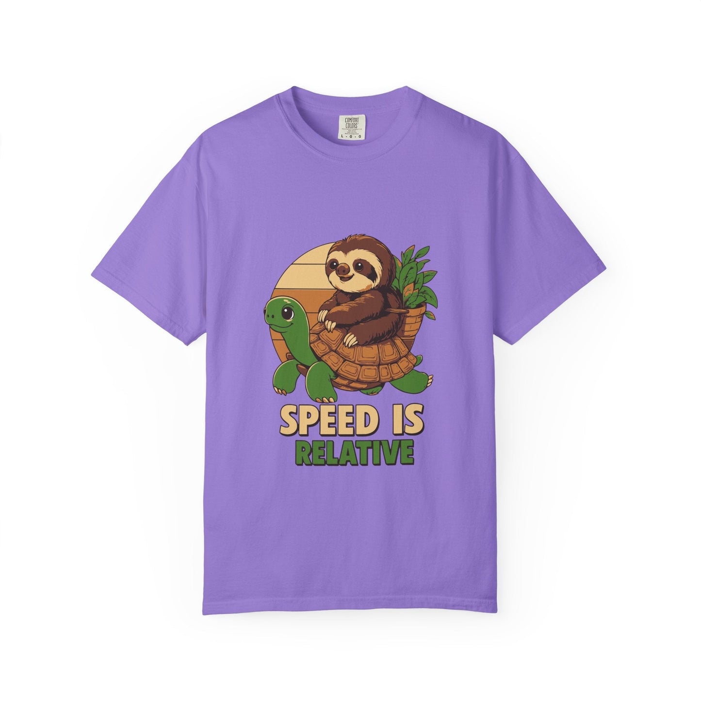 Dyed T-shirt – Snazzy Speed Edition Printify