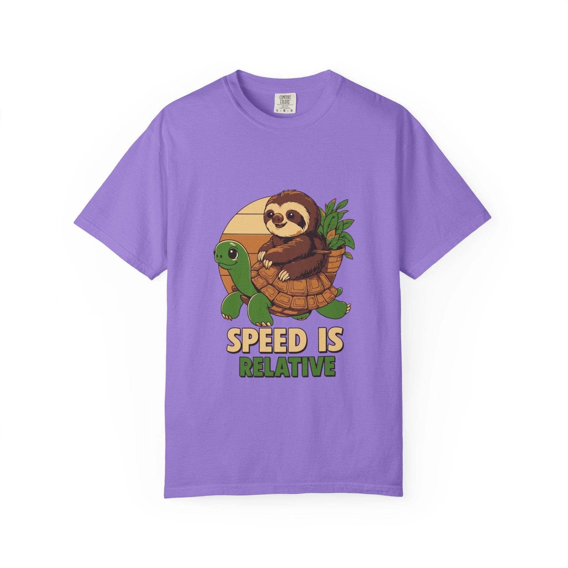 Dyed T-shirt – Snazzy Speed Edition Printify