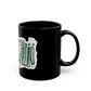 Lizard Lettering Black Mug (11oz, 15oz) - snazzymerch