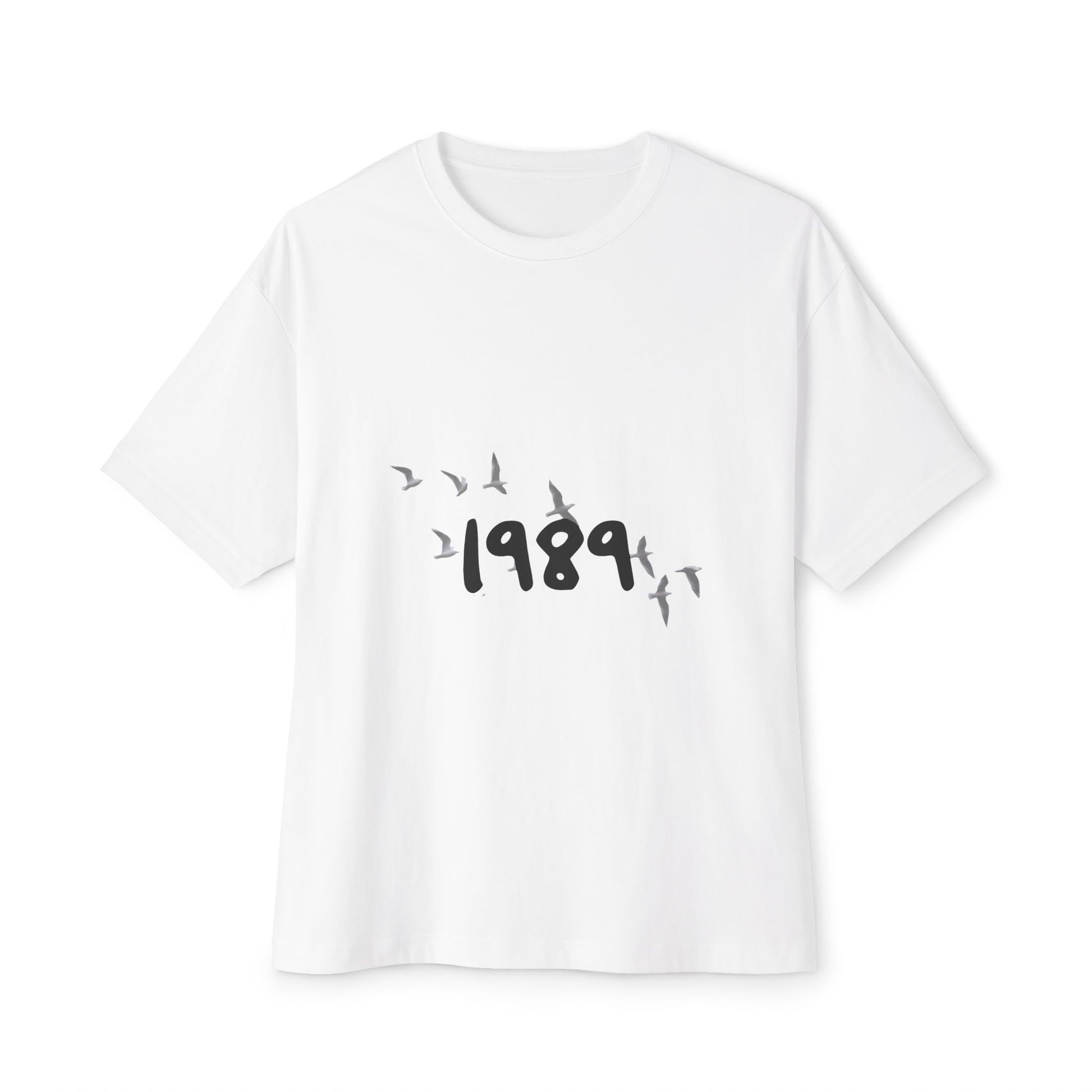 Wings of '89 Unisex Oversized Boxy Tee - snazzymerch