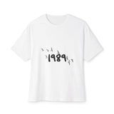 Wings of '89 Unisex Oversized Boxy Tee - snazzymerch
