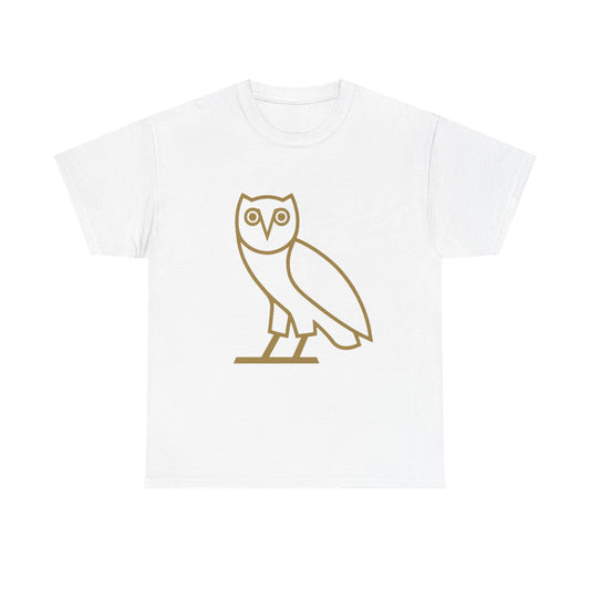 Classic Owl Heavy Cotton Tee Printify