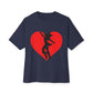 Heart & Cowgirl Unisex Oversized Boxy Tee - snazzymerch