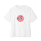 Pastel Planet & Universe Unisex Oversized Boxy Tee Printify