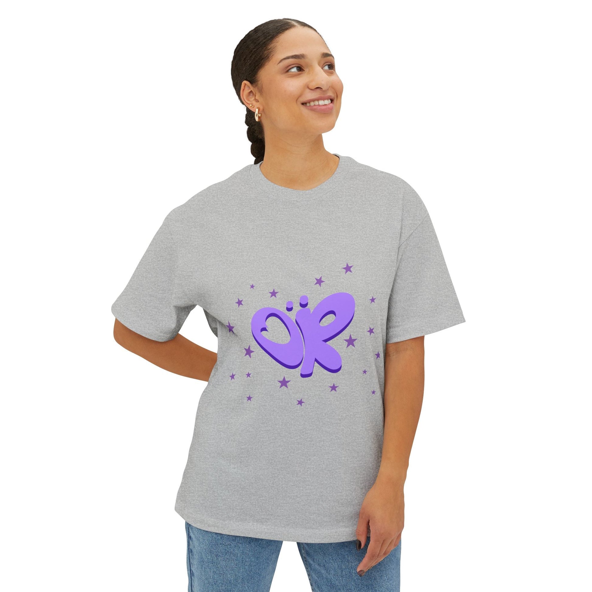 OR Graffiti Starburst-Oversized Tee Printify